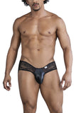 CandyMan Men's Underwear 99863 Lace Briefs Color Black