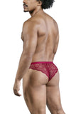 CandyMan 99868 Lace Briefs Color Wine