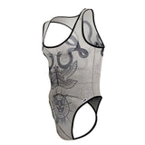 CandyMan Men's Underwear 99869 Egyptian Bodysuit Color Nude-Black