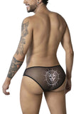 CandyMan Men's Underwear 99871 Egyptian Briefs Color Black-White