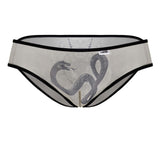 CandyMan Men's Underwear 99871 Egyptian Briefs Color Nude-Black