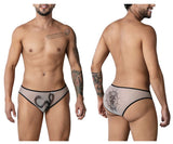CandyMan Men's Underwear 99871 Egyptian Briefs Color Nude-Black