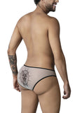 CandyMan Men's Underwear 99871 Egyptian Briefs Color Nude-Black