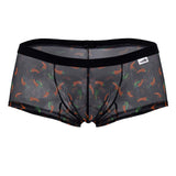 CandyMan Men's Underwear 99873 Chili pepper Trunks Color Black Print