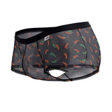 CandyMan Men's Underwear 99873 Chili pepper Trunks Color Black Print