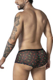 CandyMan Men's Underwear 99873 Chili pepper Trunks Color Black Print