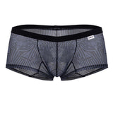 CandyMan Men's Underwear 99873 Egyptian Trunks Color Gray-Black
