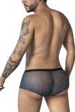 CandyMan Men's Underwear 99873 Egyptian Trunks Color Gray-Black