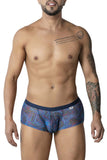 CandyMan Men's Underwear 99873 Seawater Trunks Color Multicolor Print