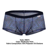 CandyMan Men's Underwear 99873 Seawater Trunks Color Multicolor Print