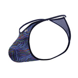 CandyMan Men's Underwear 99875 Seawater Thongs Color Multicolor Print