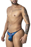CandyMan Men's Underwear 99875 Seawater Thongs Color Multicolor Print