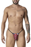 CandyMan Men's Underwear 99877 Leopard Thongs Color Animal Print