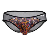 CandyMan Men's Underwear 99879 Leopard Briefs Color Animal Print
