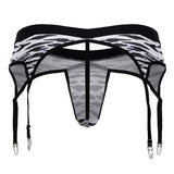 CandyMan Men's Underwear 99881 Zebra Thongs Color Zebra Print