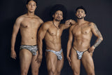 CandyMan 99882 Zebra Thongs Color Zebra Print