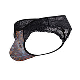 CandyMan Men's Underwear 99887 Leopard Thongs Color Animal Print