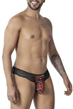 CandyMan Men's Underwear 99887 Leopard Thongs Color Animal Print