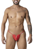 CandyMan 99892 Heart Thongs Color Red
