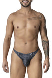 CandyMan Men's Underwear 99899 Cowboy Thongs Color Denim Black