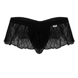 CandyMan 99901 Men's Underwear Geometric Mesh Thongs Color Black