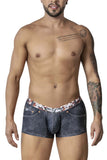 CandyMan Men's Underwear 99904 Cowboy Trunks Color Denim Black