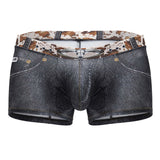 CandyMan Men's Underwear 99904 Cowboy Trunks Color Denim Black