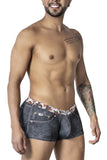 CandyMan Men's Underwear 99904 Cowboy Trunks Color Denim Black