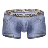 CandyMan Men's Underwear 99904 Cowboy Trunks Color Denim Blue