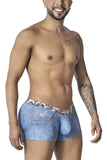 CandyMan Men's Underwear 99904 Cowboy Trunks Color Denim Blue