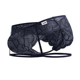 CandyMan 99905 Garter Lace Briefs Color Navy