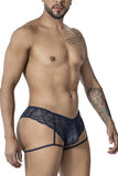 CandyMan 99905 Garter Lace Briefs Color Navy