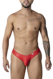 CandyMan 99908 Men's Underwear Heart Briefs Color Red