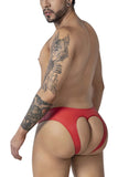 CandyMan 99908 Men's Underwear Heart Briefs Color Red