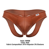 CandyMan 99908 Men's Underwear Heart Briefs Color Red