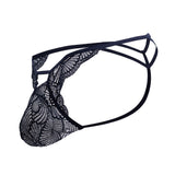CandyMan 99910 Lace Thongs Color Navy