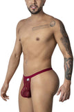 CandyMan Men's Underwear 99915 Lace Thongs Color Burgundy