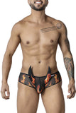 CandyMan Men's Underwear 99917 Wicked Trunks Color Black
