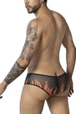 CandyMan Men's Underwear 99917 Wicked Trunks Color Black