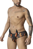 CandyMan Men's Underwear 99917 Wicked Trunks Color Black