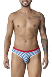 CandyMan Men's Underwear 99918 Sailor Briefs Color Blue-White
