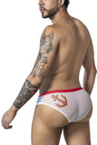 CandyMan Men's Underwear 99918 Sailor Briefs Color Blue-White