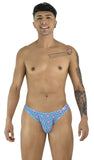 CandyMan 99923 Briefs Color Printed Blue
