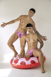 CandyMan 99923 Bikini Color Printed Pink