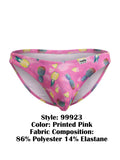 CandyMan 99923 Bikini Color Printed Pink