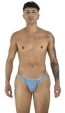 CandyMan 99924 Thongs Color Printed Blue