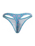 CandyMan 99924 Thongs Color Printed Blue