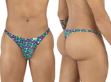 CandyMan 99924 Thongs Color Printed Purple