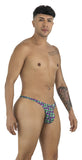 CandyMan 99924 Thongs Color Printed Purple
