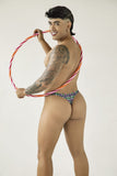 CandyMan 99924 Thongs Color Printed Purple